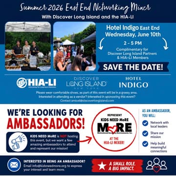 Cover Image for Ambassadors For East End Networking Event With HIA-LI