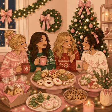 Cover Image for Friends & Follies: Cookie Exchange