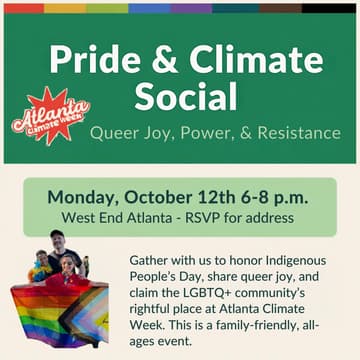 Cover Image for Pride + Climate Social: Queer Joy, Power, and Resistance