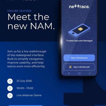 Cover Image for Meet the new NAM. Join us for the live walkthrough.