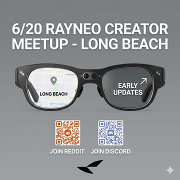 Cover Image for RayNeo Creator Meetup