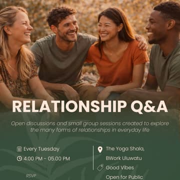 Cover Image for Relationship Q&A Session