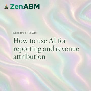 Cover Image for ๐How to use AI for reporting and revenue attribution