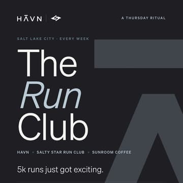 Cover Image for The Run Club · HAVN × Salty Star × Sunroom