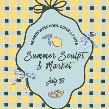 Cover Image for Summer Sculpt & Market