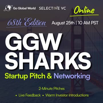 Cover Image for GGW Sharks #68. Startup Pitch & Networking