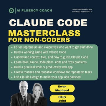 Cover Image for Claude Design & Code Masterclass - 5th September