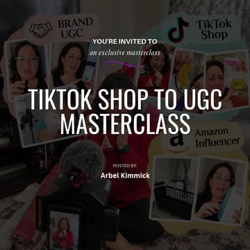 Cover Image for TikTok Shop to UGC LIVE Masterclass
