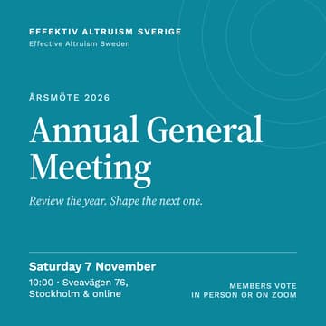Cover Image for EA Sweden Annual General Meeting 2026 (In-person/online)