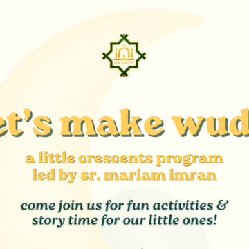 Cover Image for Little Crescents: Let's Make Wudu