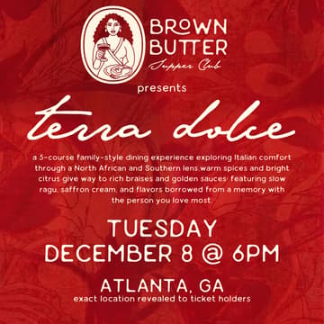Cover Image for Terra Dolce: December 8 - Atlanta, GA