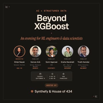 Cover Image for Beyond XGBoost: An Evening for ML Engineers & Leaders