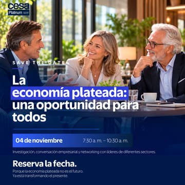 Cover Image for Economía plateada: una oportunidad para todos