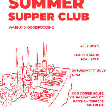 Cover Image for Wajeun X Ogoisfooding Supper Club