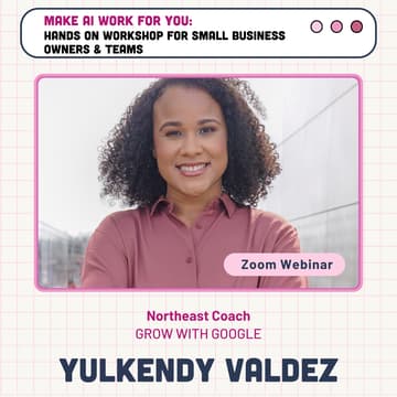Cover Image for Make AI Work for You: A Hands on Workshop for Small Business Owners & Teams