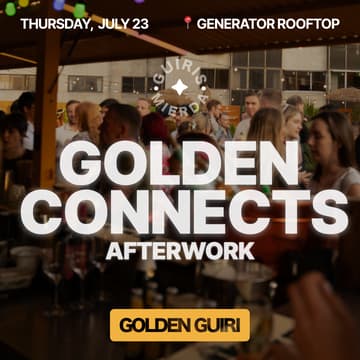 Cover Image for Golden Connects Afterwork 🏆