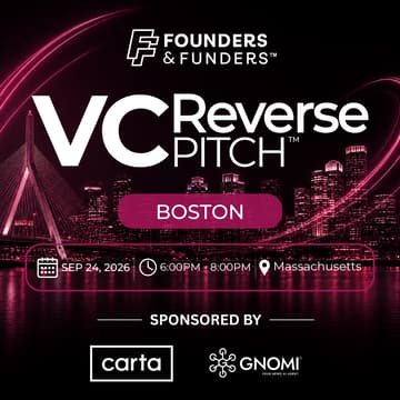 Cover Image for Founders & Funders: BOS VC Reverse Pitch