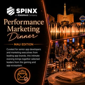 Cover Image for SpinX (MAU) Performance Marketing Dinner