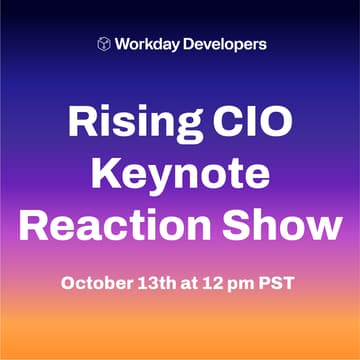 Cover Image for Rising CIO Keynote Reaction Show
