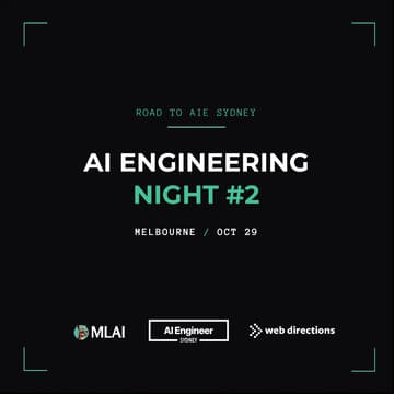 Cover Image for AI Engineer Night Melbourne #2