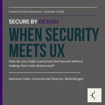 Cover Image for When Security Meets UX