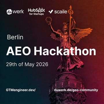 Cover Image for AEO Hackathon ft. HubSpot, duwerk & scaile