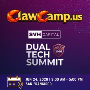Cover Image for Hands-on Personal Agent Upskilling w/ ClawCamp Campout @ Dual Tech Summit!