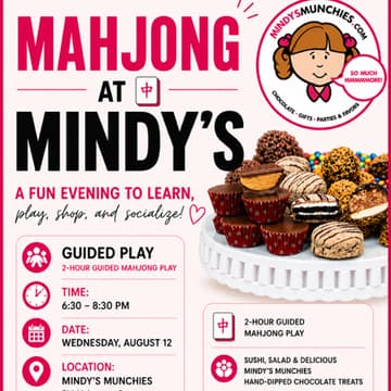 Cover Image for Mahj @ Mindy’s Munchies