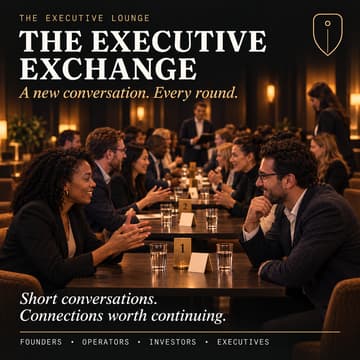 Cover Image for The Executive Exchange: Speed Networking