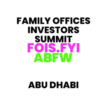 Cover Image for 🇦🇪 Family Offices Investors Summit 🥂🕯Michelin‑Dinner📍Abu Dhabi Finance Week #F1 #ADFW 📍Dec 6 3-6 PM, 2026