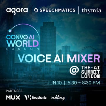 Cover Image for Voice AI Mixer: AI Summit London