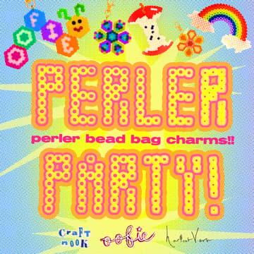 Cover Image for perler bead bag charms w/ @oofiemag