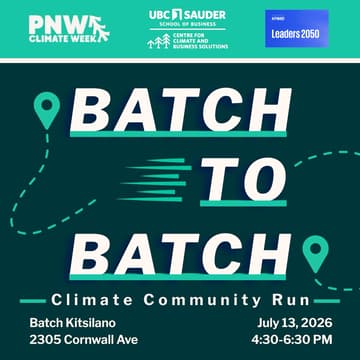 Cover Image for Batch to Batch: Climate Community Run