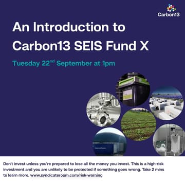 Cover Image for Carbon13 SEIS Fund - An Introduction