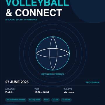 Cover Image for 🏐 VOLLEY & CONNECT - A Social Sport Experience