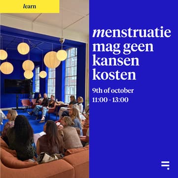 Cover Image for Menstruatie mag geen kansen kosten