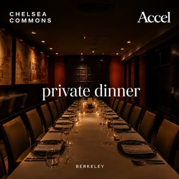 Cover Image for Accel dinner