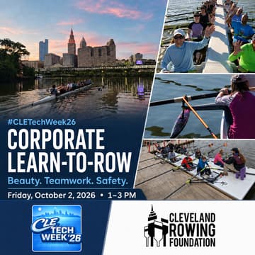 Cover Image for Row the Cuyahoga: A #CLETechWeek26 Learn-to-Row Experience