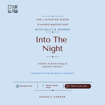 Cover Image for The Listening Room: Into The Night with Sally Vusi & Friends