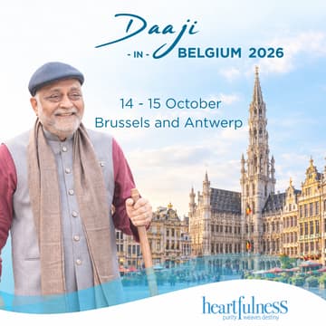 Cover Image for 14 octobre 2026 - Méditation et session Q&R avec Daaji à Bruxelles - Hôtel Amigo