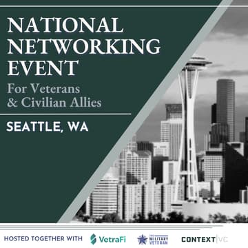 Cover Image for National Networking Event for Military Veterans & Civilian Allies