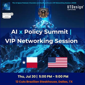 Cover Image for Founders & Builders Forum | AI x Policy Summit | VIP Networking Session ONLY