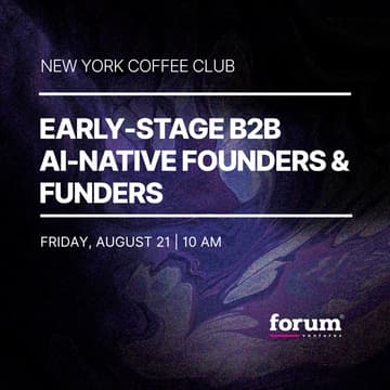 Cover Image for NYC Coffee Club | Early-Stage AI-Native Founders & Funders