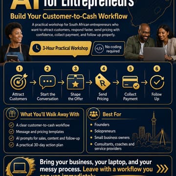 Cover Image for AI for Entrepreneurs: Build Your Customer-to-Cash Workflow