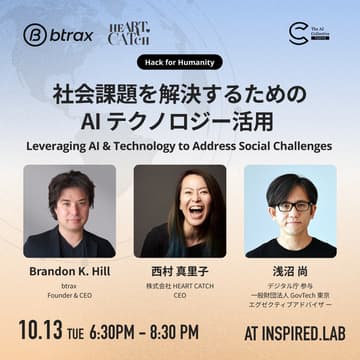 Cover Image for The AI Collective Tokyo｜社会課題を解決するためのAI・テクノロジー活用 〜Hack for Humanity〜