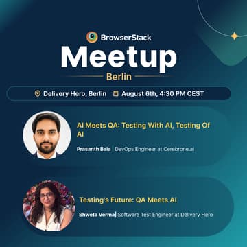 Cover Image for BrowserStack Meetup Berlin: Scaling Quality in a DevOps World