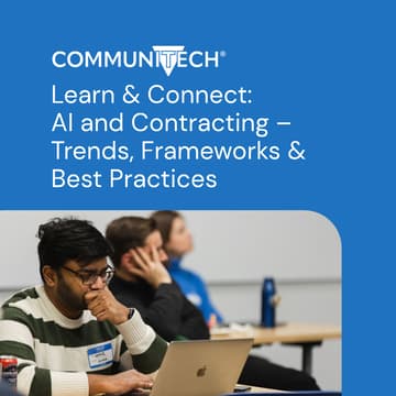 Cover Image for Learn & Connect: AI and Contracting – Trends, Frameworks & Best Practices