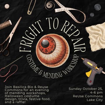 Cover Image for Fright to Repair: Costume & Mending Workshop