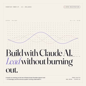 Cover Image for Build with Claude AI. Lead Without Burning Out.