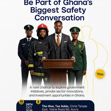 Cover Image for 2026 Ghana Security and Safety Conference and Expo- Innovation Edition